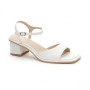 Women's White Sandals BETSY 957082-25-02W 5806 for Summer