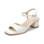 Women's White Sandals BETSY 957082-25-02W 5806 for Summer