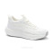 Women's fashionable white sneakers CROSBY 457046 05-01W 5807 from the Bitan brand in the style of adidas by Stella McCartney Sportswear 2000