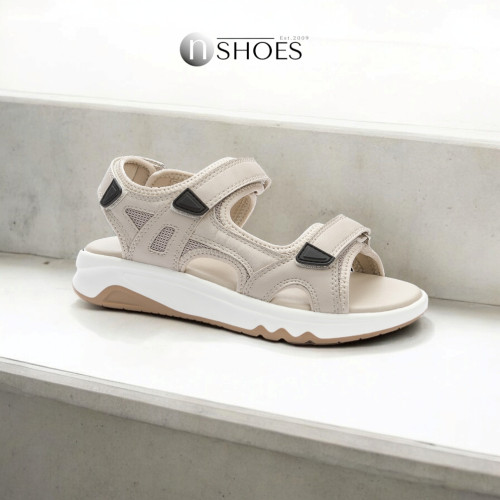 Жіночі повсякденні бежеві босоніжки cандалії CROSBY 457295-05-01W 5809 зчеплення на різних поверхнях у стилі Columbia Trailstorm Hiker 2 Strap