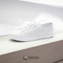 Women's white sneakers with perforation NEOMOOD model 5819