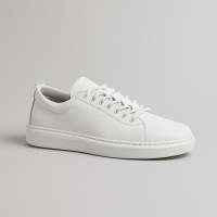 Women's comfortable white sneakers Romax Comfort 0445-1f 5834 made of genuine leather with anatomical insole