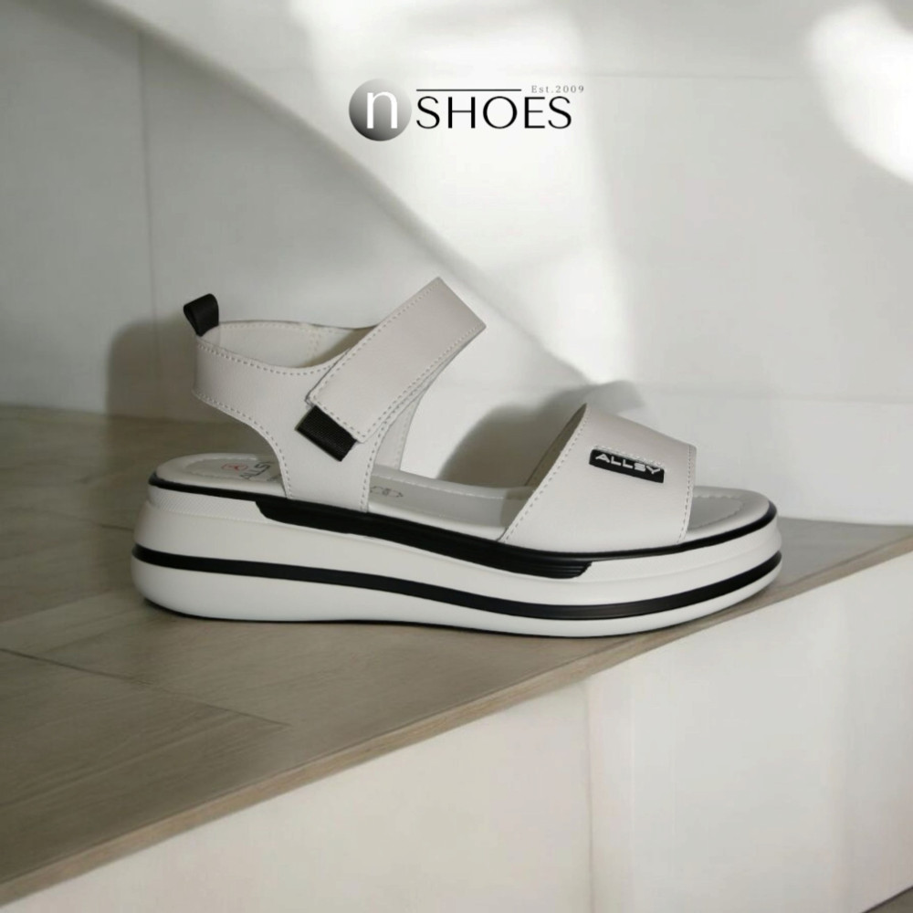 Женские кожаные босоножки на липучках ALLSY Lonza 195173 2970-1 модель 5835