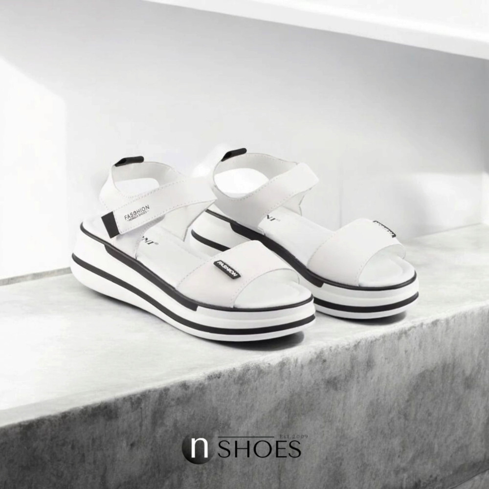 Женские кожаные босоножки на липучках ALLSY Lonza 195173 2970-1 модель 5835