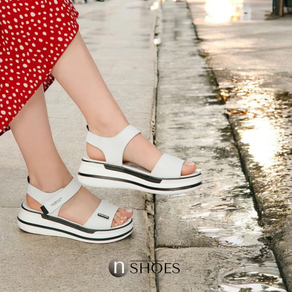 Женские кожаные босоножки на липучках ALLSY Lonza 195173 2970-1 модель 5835