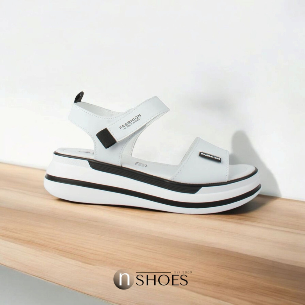 Женские кожаные босоножки на липучках ALLSY Lonza 195173 2970-1 модель 5835