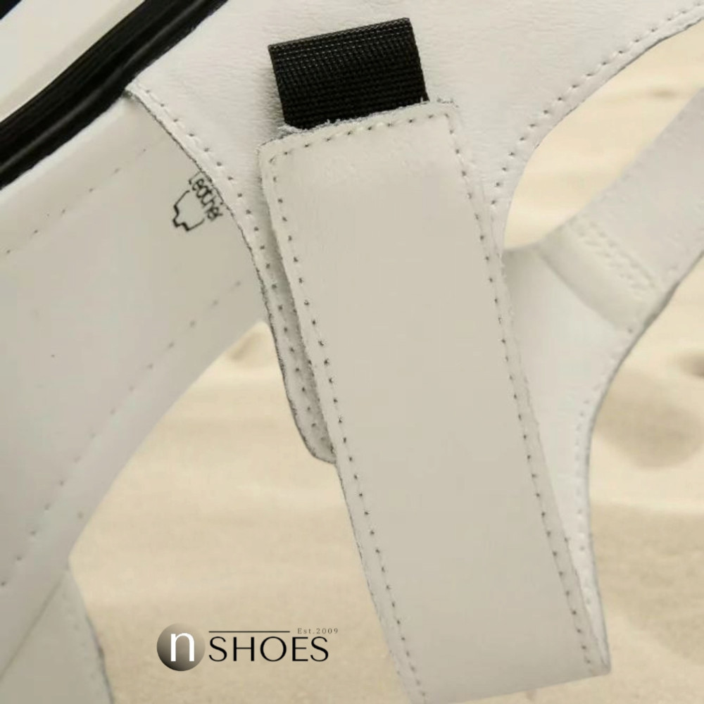 Женские кожаные босоножки на липучках ALLSY Lonza 195173 2970-1 модель 5835