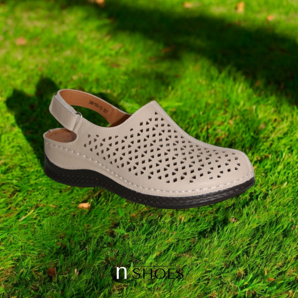 Женские туфли с перфорацией ALLSY Lonza 195154 модель 5837