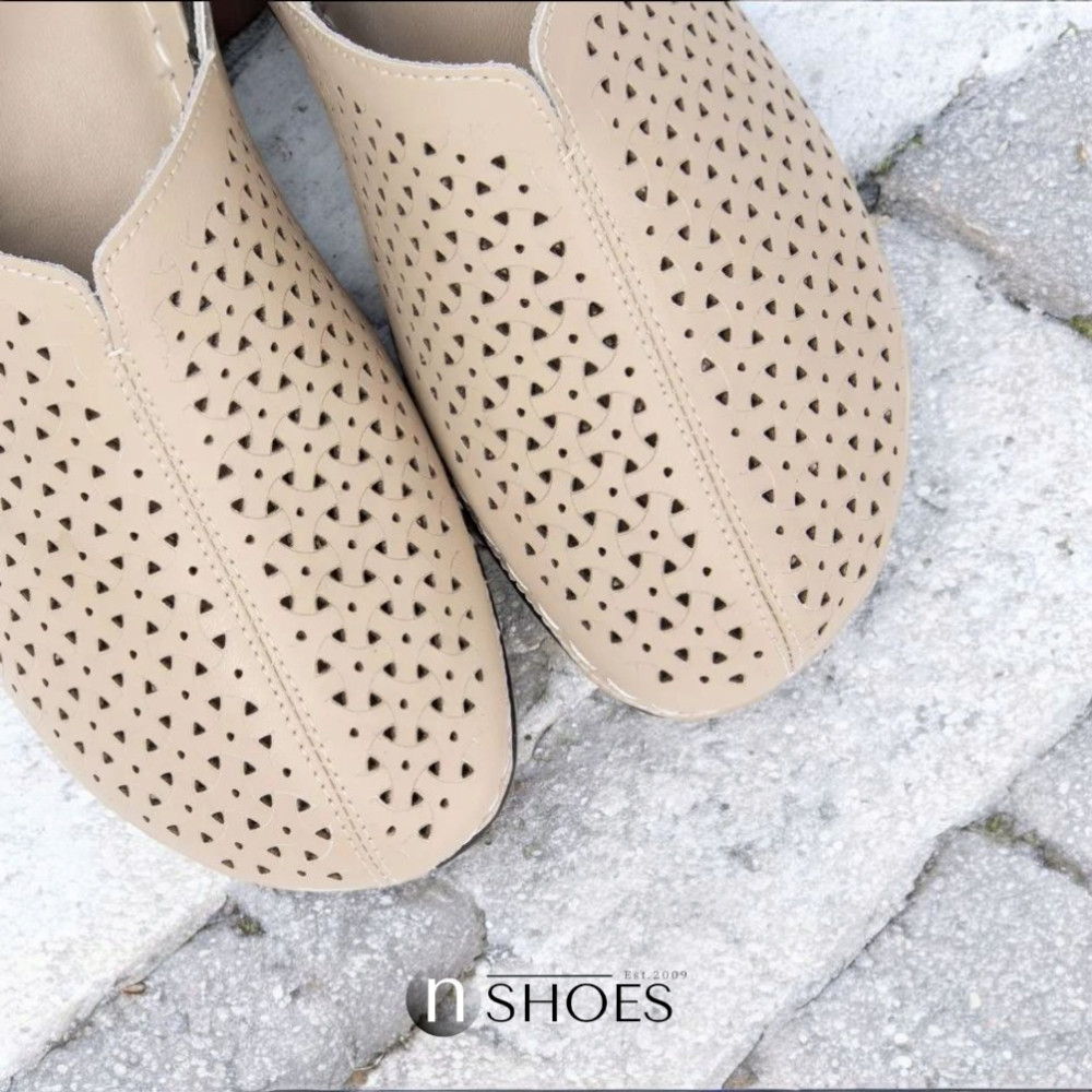 Женские туфли с перфорацией ALLSY Lonza 195154 модель 5837