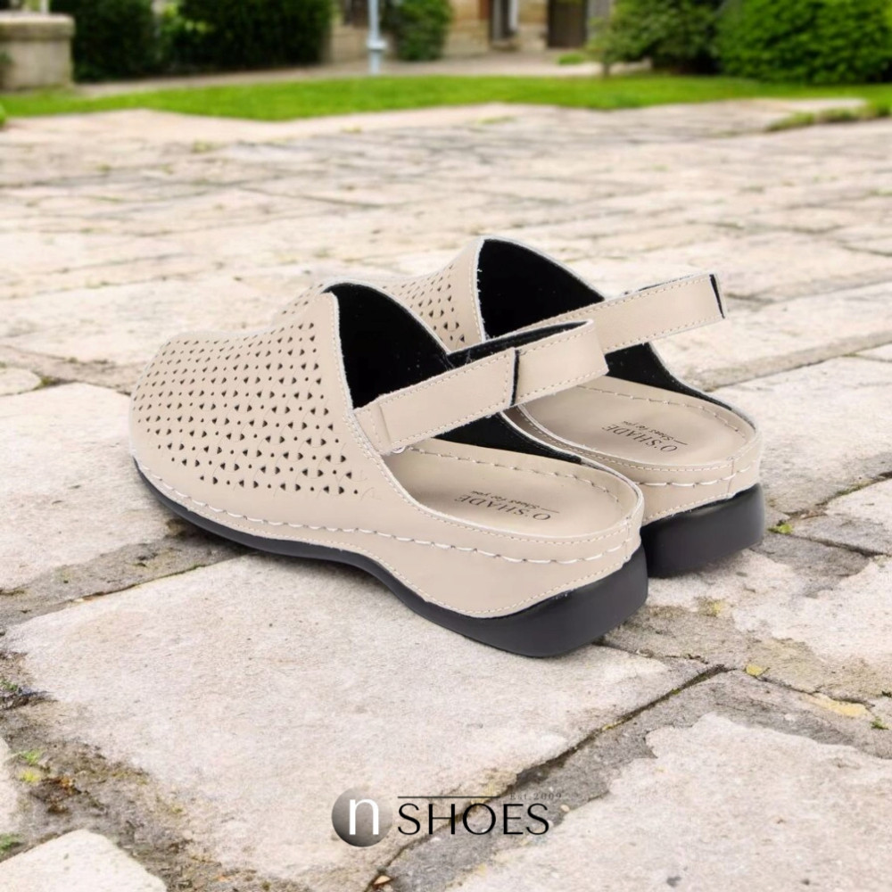 Женские туфли с перфорацией ALLSY Lonza 195154 модель 5837