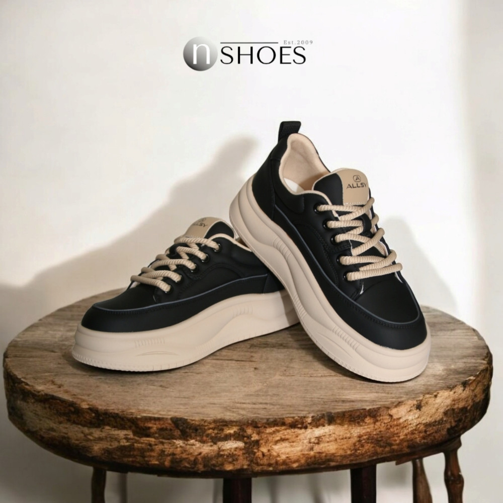 Модні жіночі демісезонні кросівки ALLSY Lonza на високій платформі модель 5838