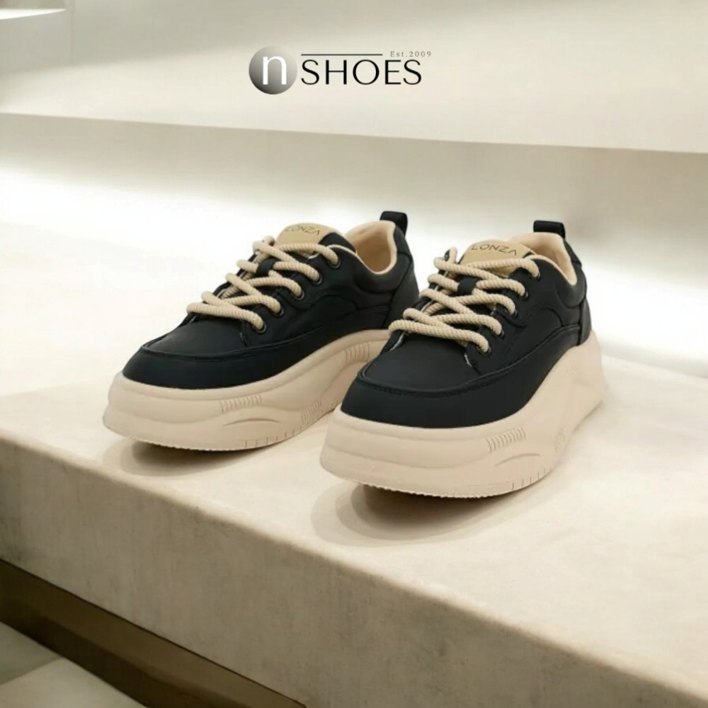 Модні жіночі демісезонні кросівки ALLSY Lonza на високій платформі модель 5838