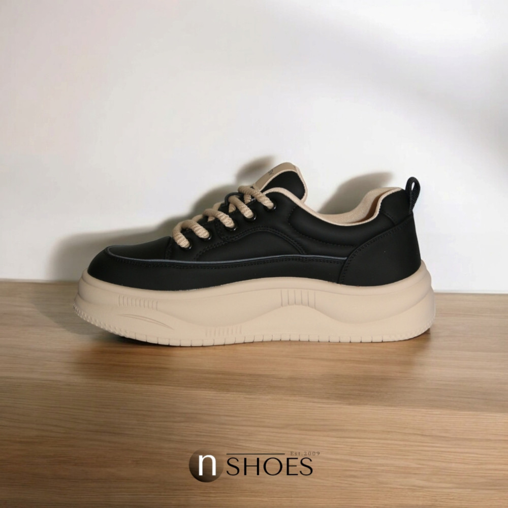 Модні жіночі демісезонні кросівки ALLSY Lonza на високій платформі модель 5838