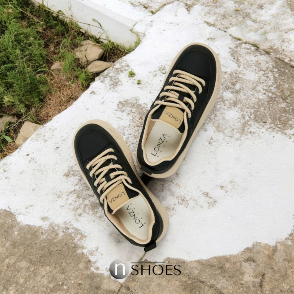 Модні жіночі демісезонні кросівки ALLSY Lonza на високій платформі модель 5838