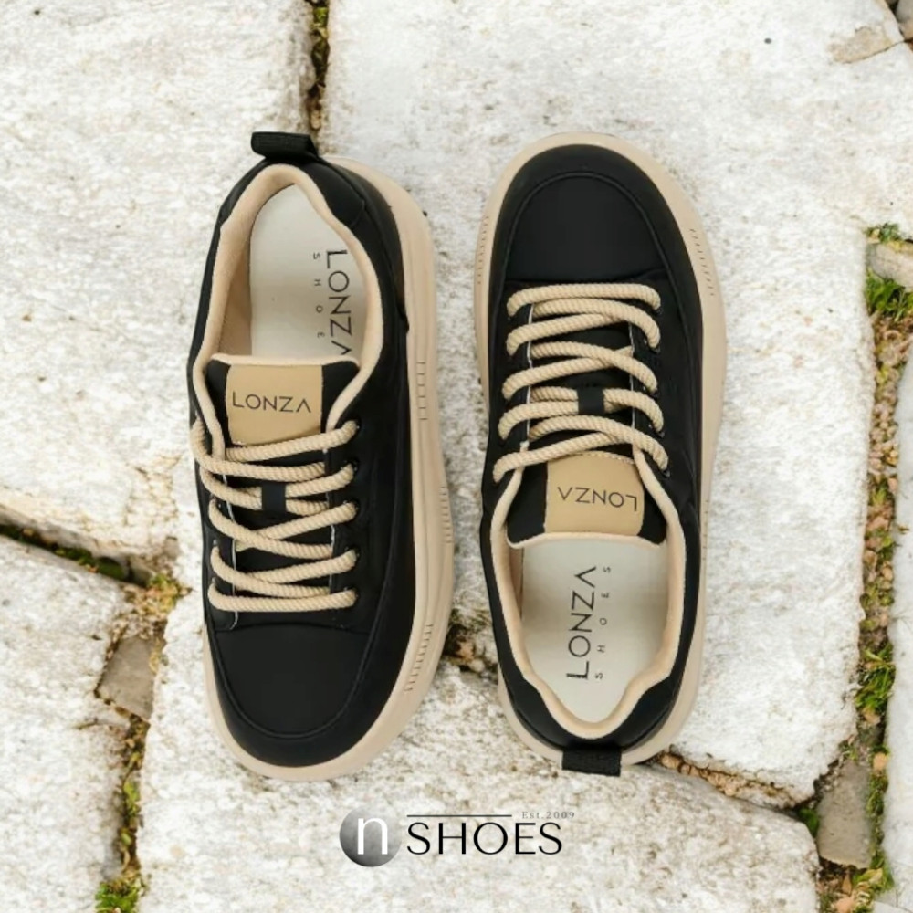 Модні жіночі демісезонні кросівки ALLSY Lonza на високій платформі модель 5838