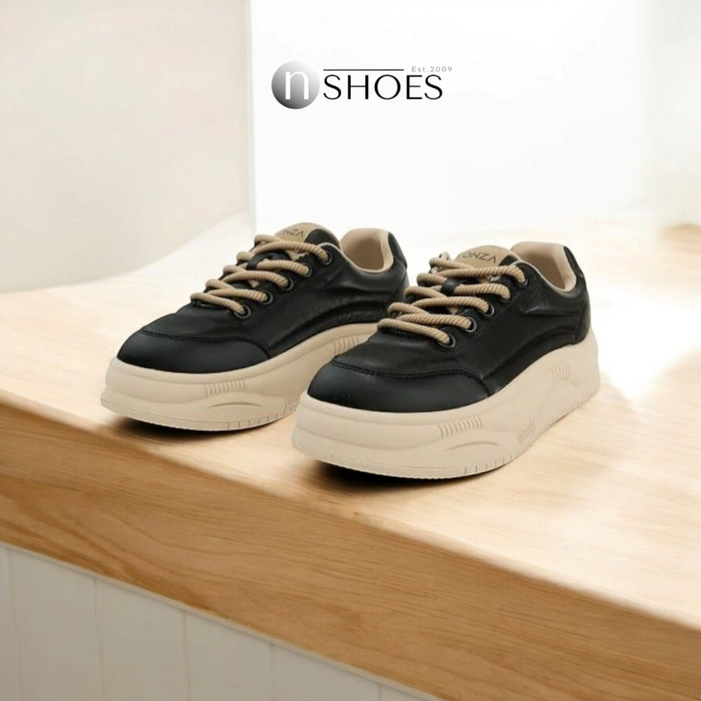 Модні жіночі демісезонні кросівки ALLSY Lonza на високій платформі модель 5838