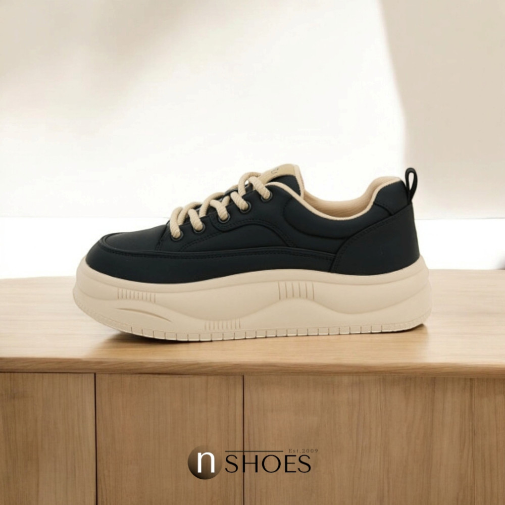 Модні жіночі демісезонні кросівки ALLSY Lonza на високій платформі модель 5838