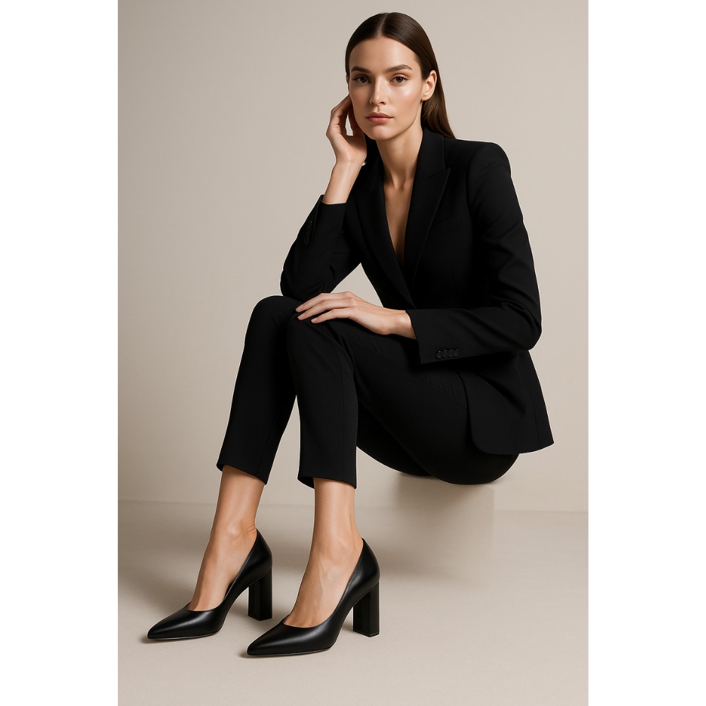 Женские классические туфли лодочки Kaniowski (Польша) модель 5839