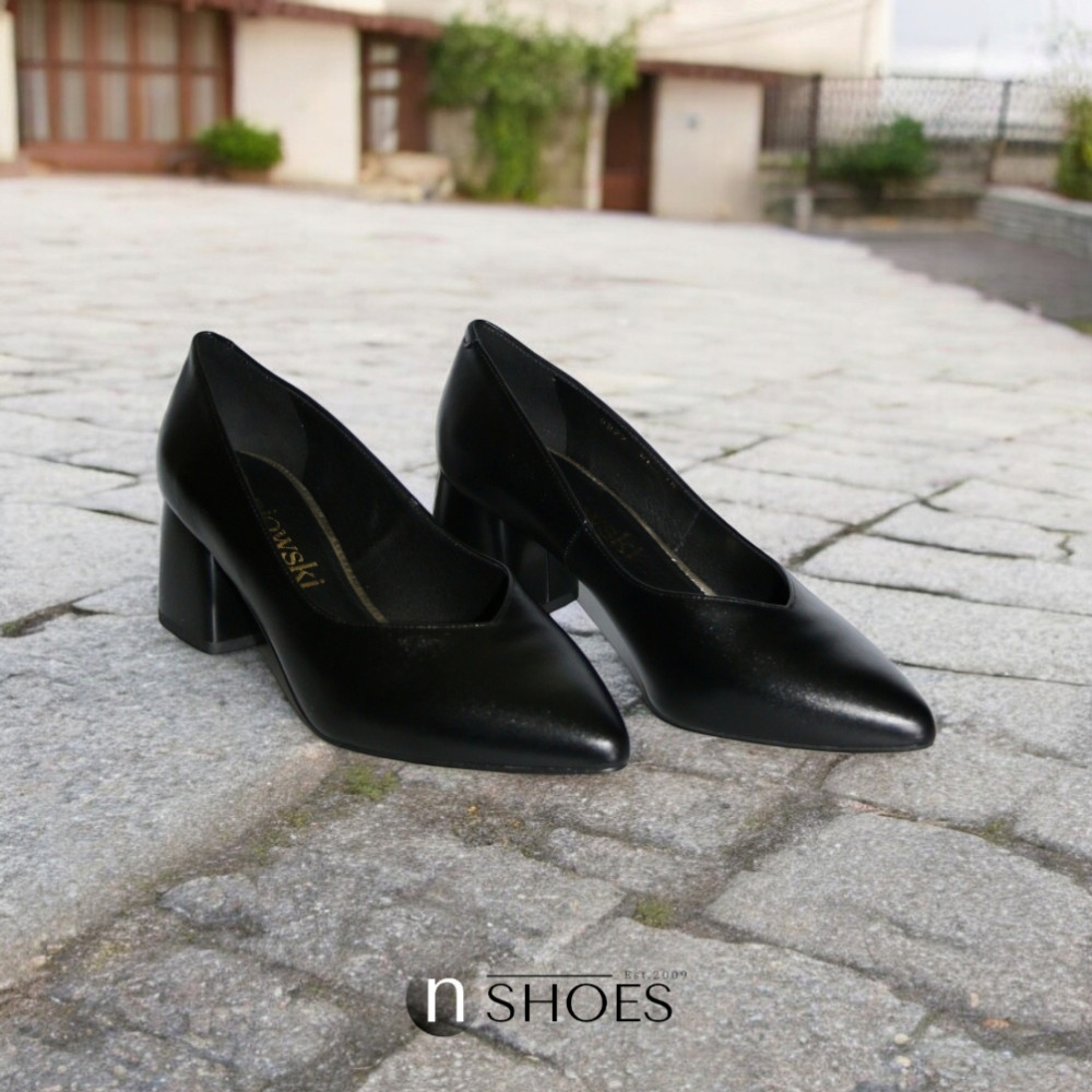 Женские классические туфли лодочки Kaniowski (Польша) модель 5840