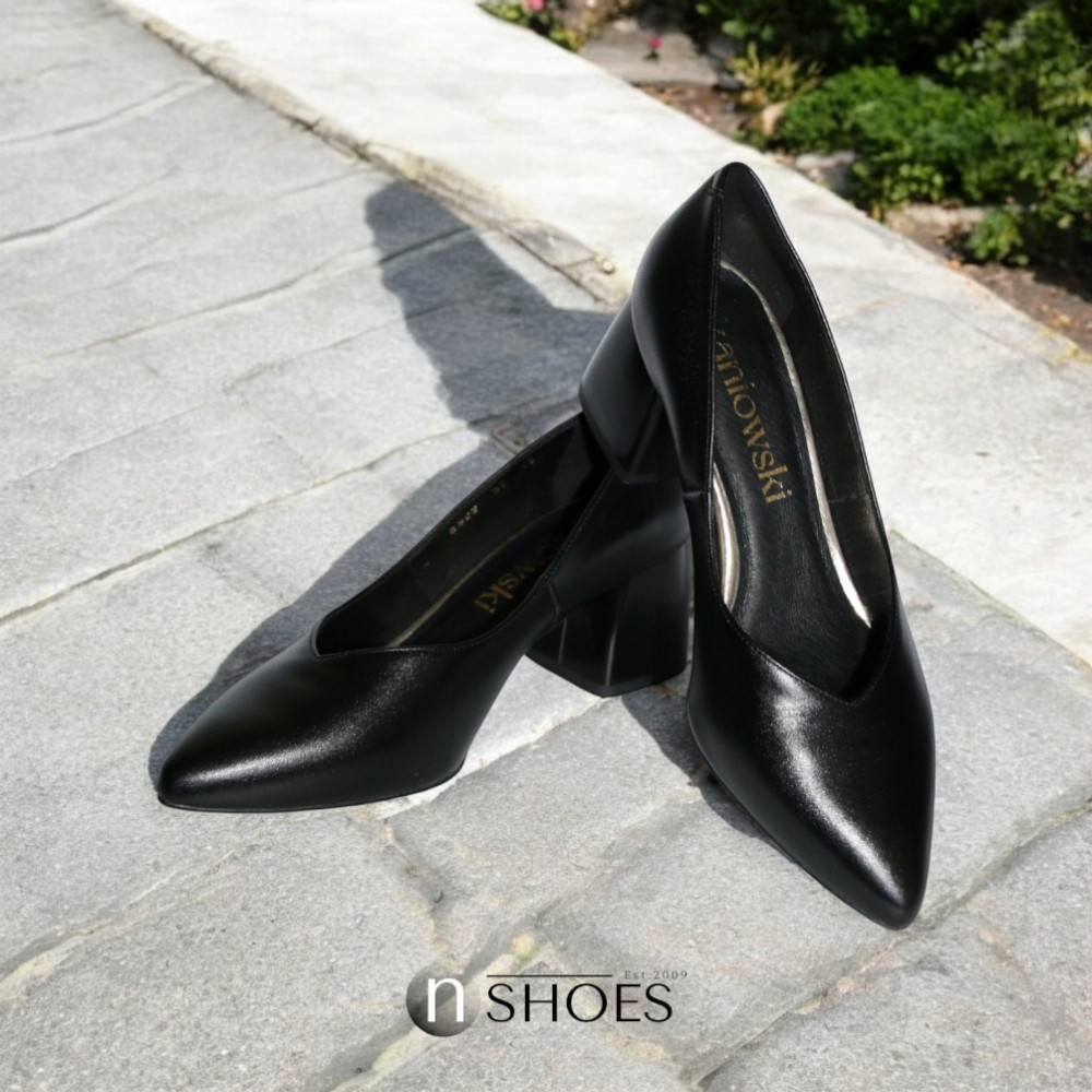 Женские классические туфли лодочки Kaniowski (Польша) модель 5840