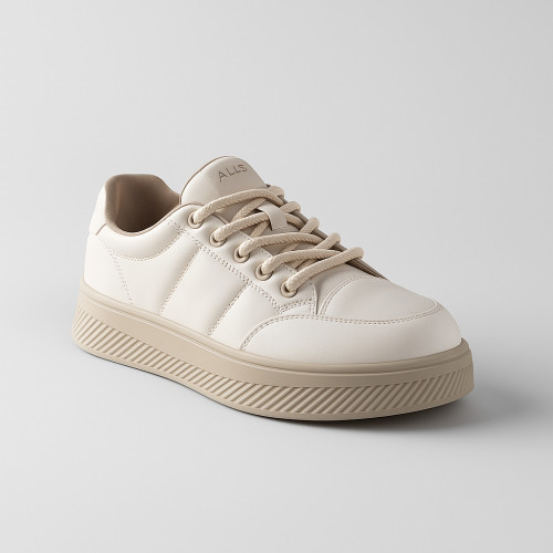 Women's fashion beige sneakers ALLSY Lonza 196324 15739 5841 demi-season on a high platform Women's fashion beige sneakers ALLSY Lonza 196324 15739 5841 demi-season on a high platform