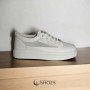 Women's white sneakers ALLSY model 5843