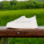 Women's white sneakers ALLSY model 5843