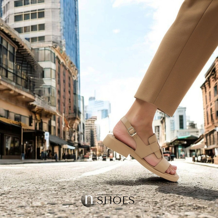 Women's beige sandals Fabio Monelli Roxana Beige model 5844
