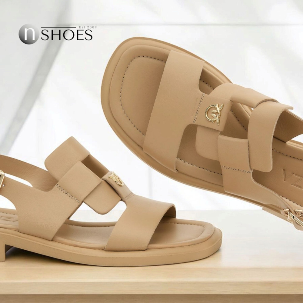 Women's beige sandals Fabio Monelli Roxana Beige model 5844