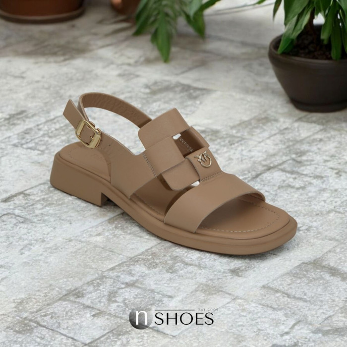 Women's beige sandals Fabio Monelli Roxana Beige model 5844