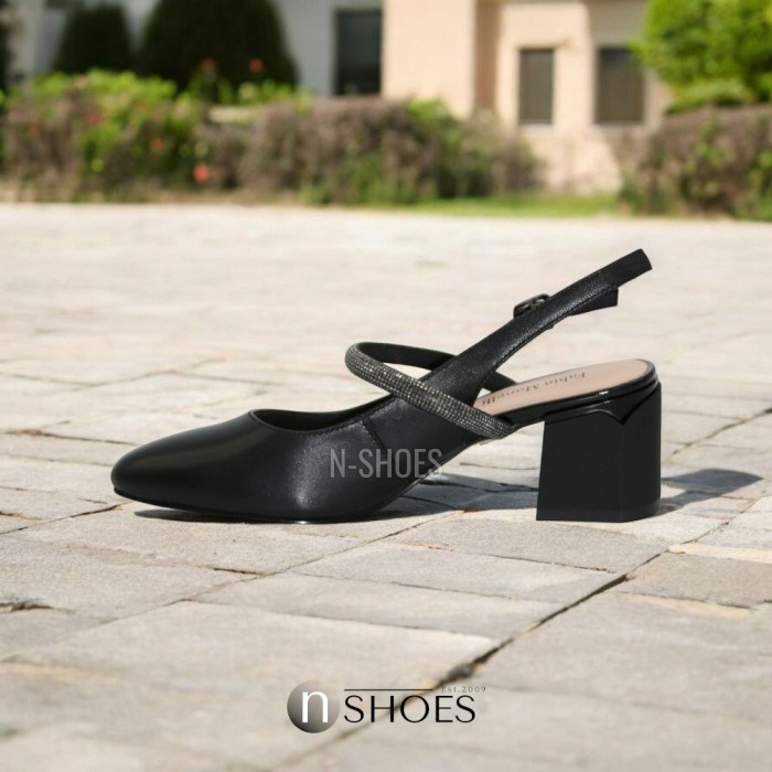 Women's leather slingbacks Fabio Monelli 199524 model 5850
