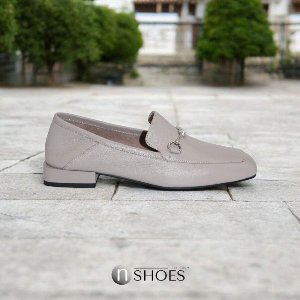 Women's leather loafers Fabio Monelli model 5852