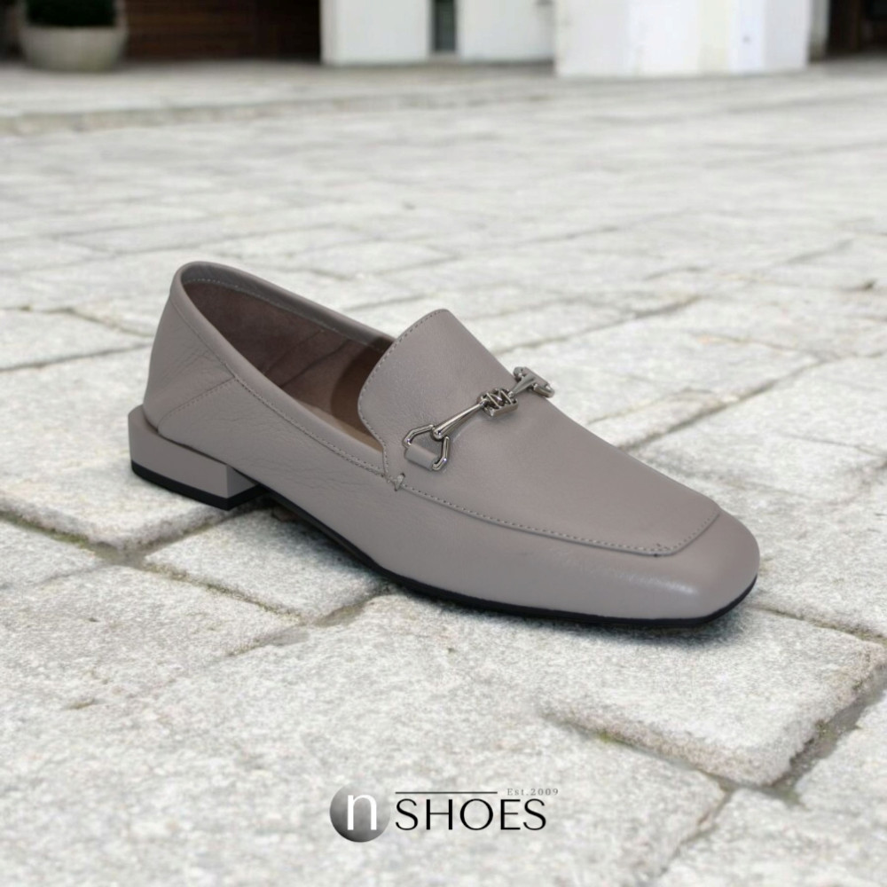 Women's leather loafers Fabio Monelli model 5852