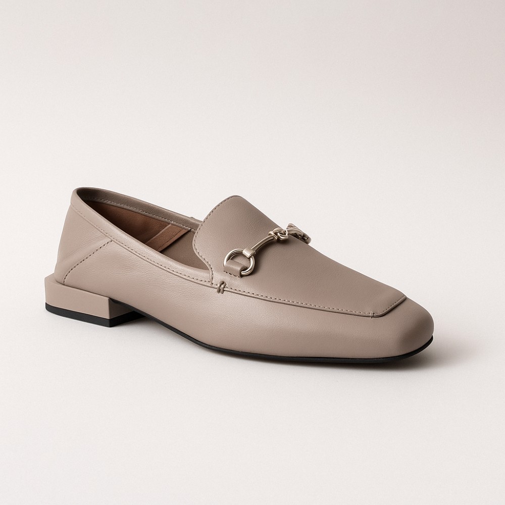 Women's leather loafers Fabio Monelli model 5852