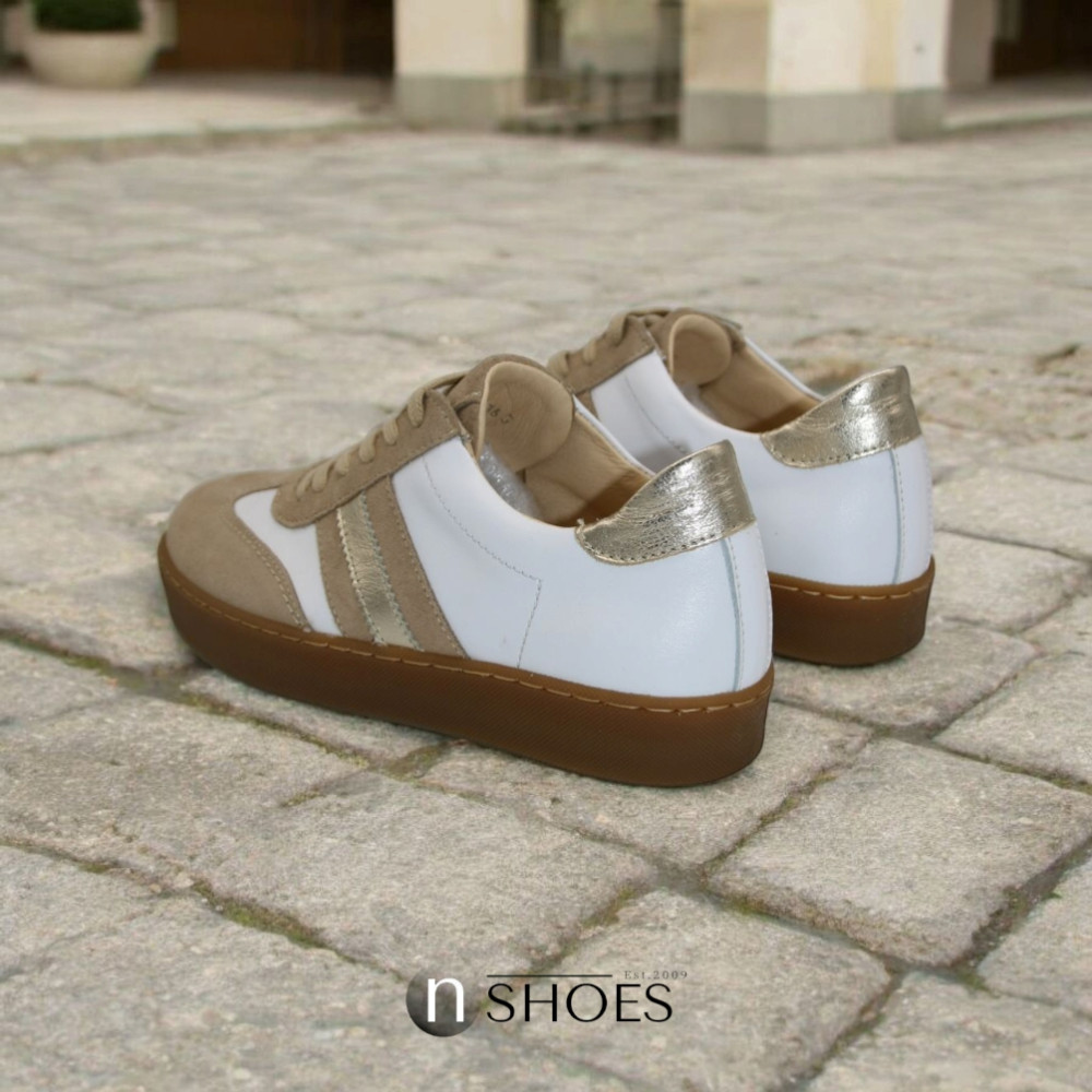 Жіночі шкіряні кросівки Simen (Польща) 7481a модель 5853