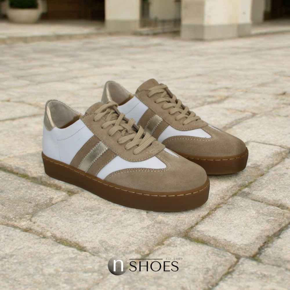 Жіночі шкіряні кросівки Simen (Польща) 7481a модель 5853