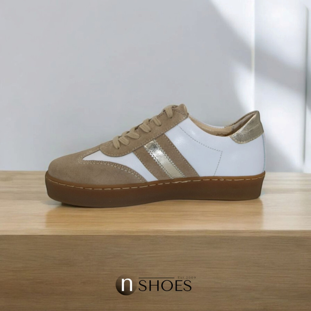 Жіночі шкіряні кросівки Simen (Польща) 7481a модель 5853