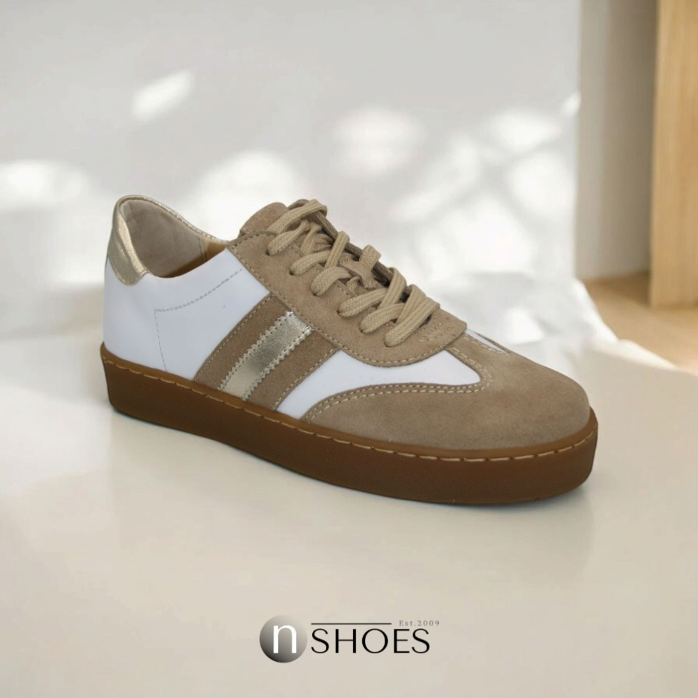 Жіночі шкіряні кросівки Simen (Польща) 7481a модель 5853