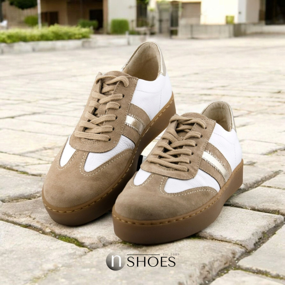 Жіночі шкіряні кросівки Simen (Польща) 7481a модель 5853