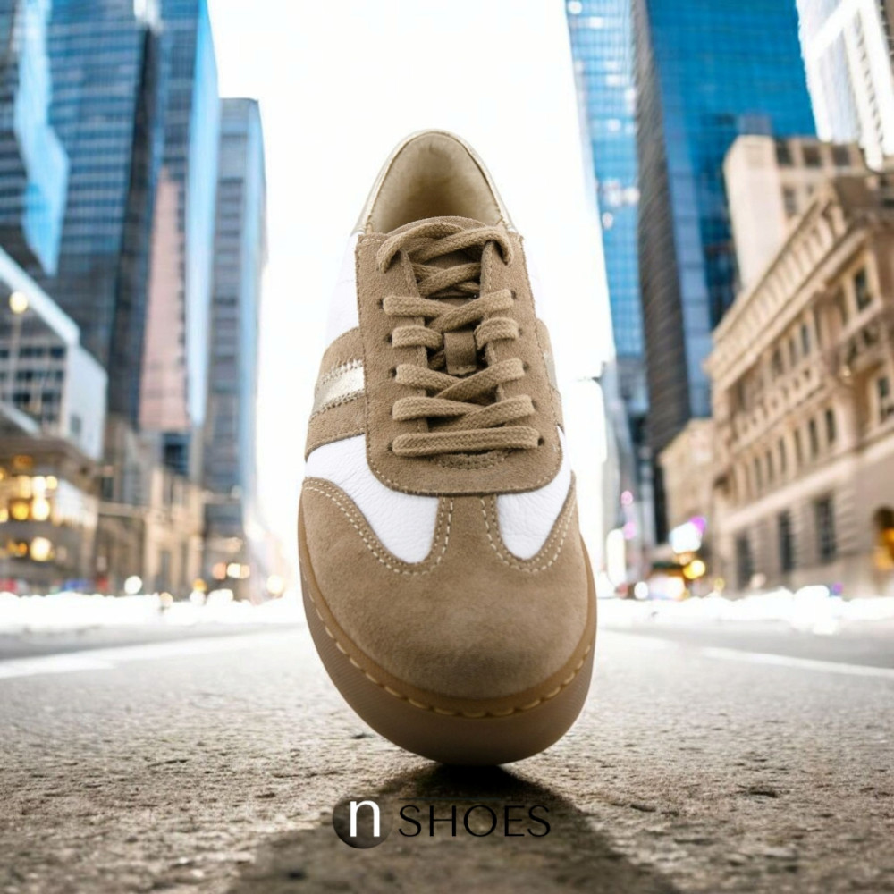 Жіночі шкіряні кросівки Simen (Польща) 7481a модель 5853