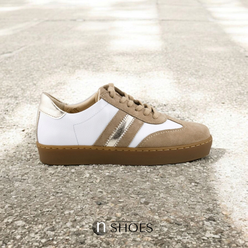 Жіночі шкіряні кросівки Simen (Польща) 7481a модель 5853