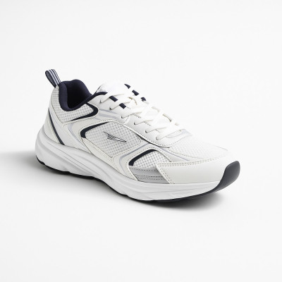 Женские модные белые с серебристым кроссовки Sprandi WP40-23404Z 5855 в стиле New Balance White 530 Trainers