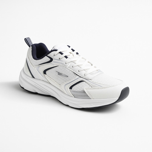 Жіночі модні білі з сріблястими кросівками Sprandi WP40-23404Z 5855 у стилі New Balance White 530 Trainers