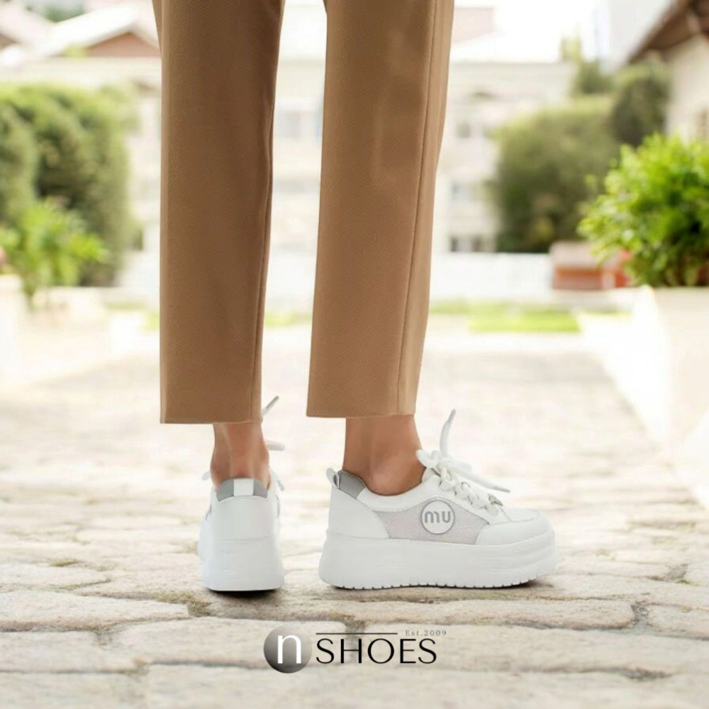 Женские кроссовки на высокой платформе Allsy модель 5862