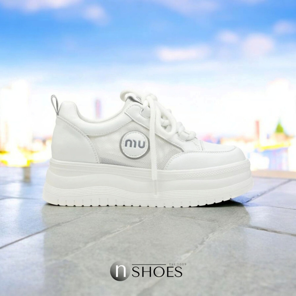 Женские кроссовки на высокой платформе Allsy модель 5862