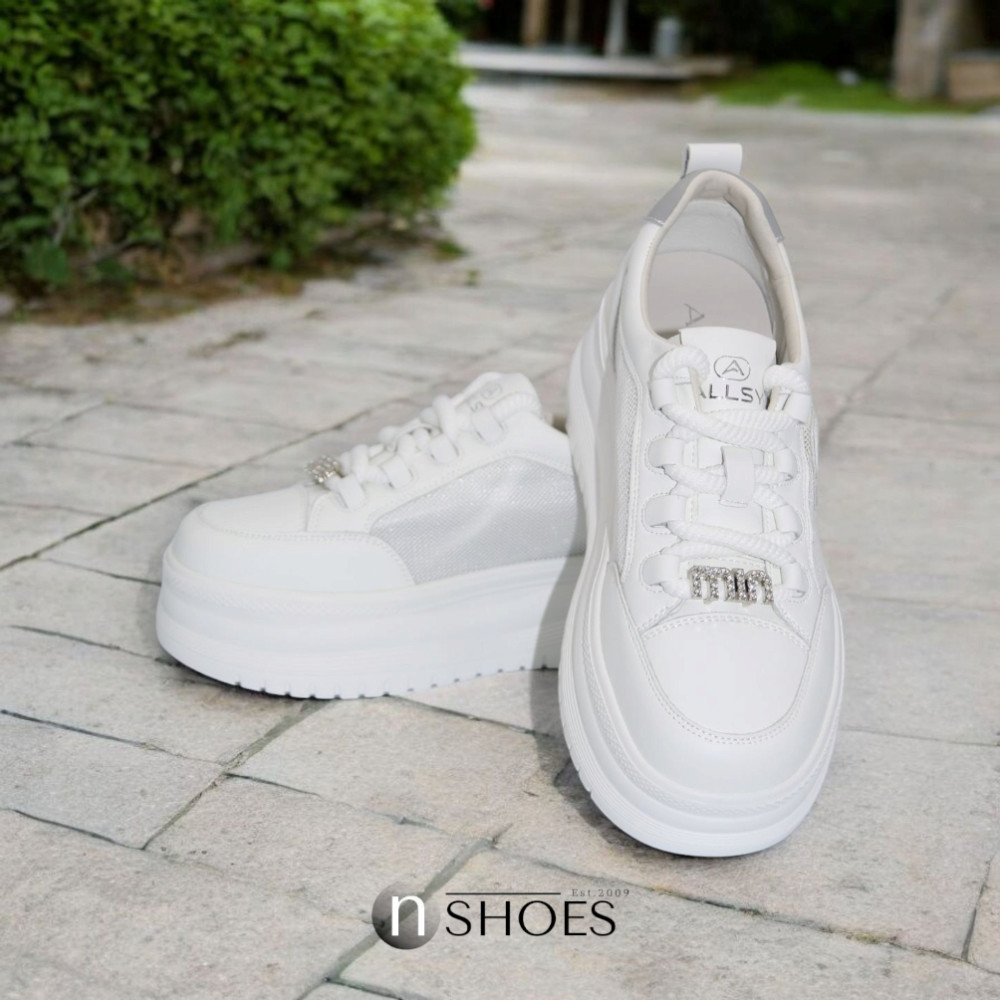 Женские кроссовки на высокой платформе Allsy модель 5862