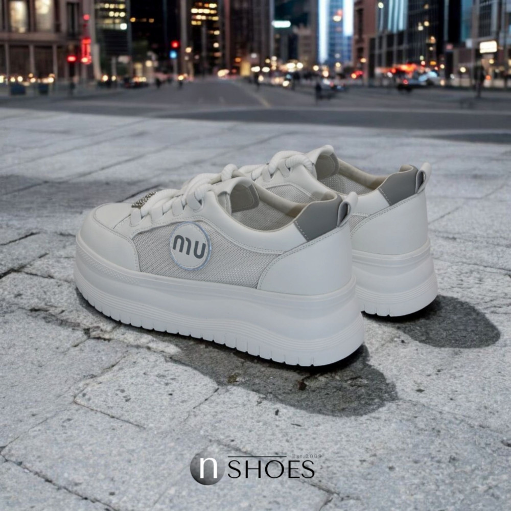 Женские кроссовки на высокой платформе Allsy модель 5862