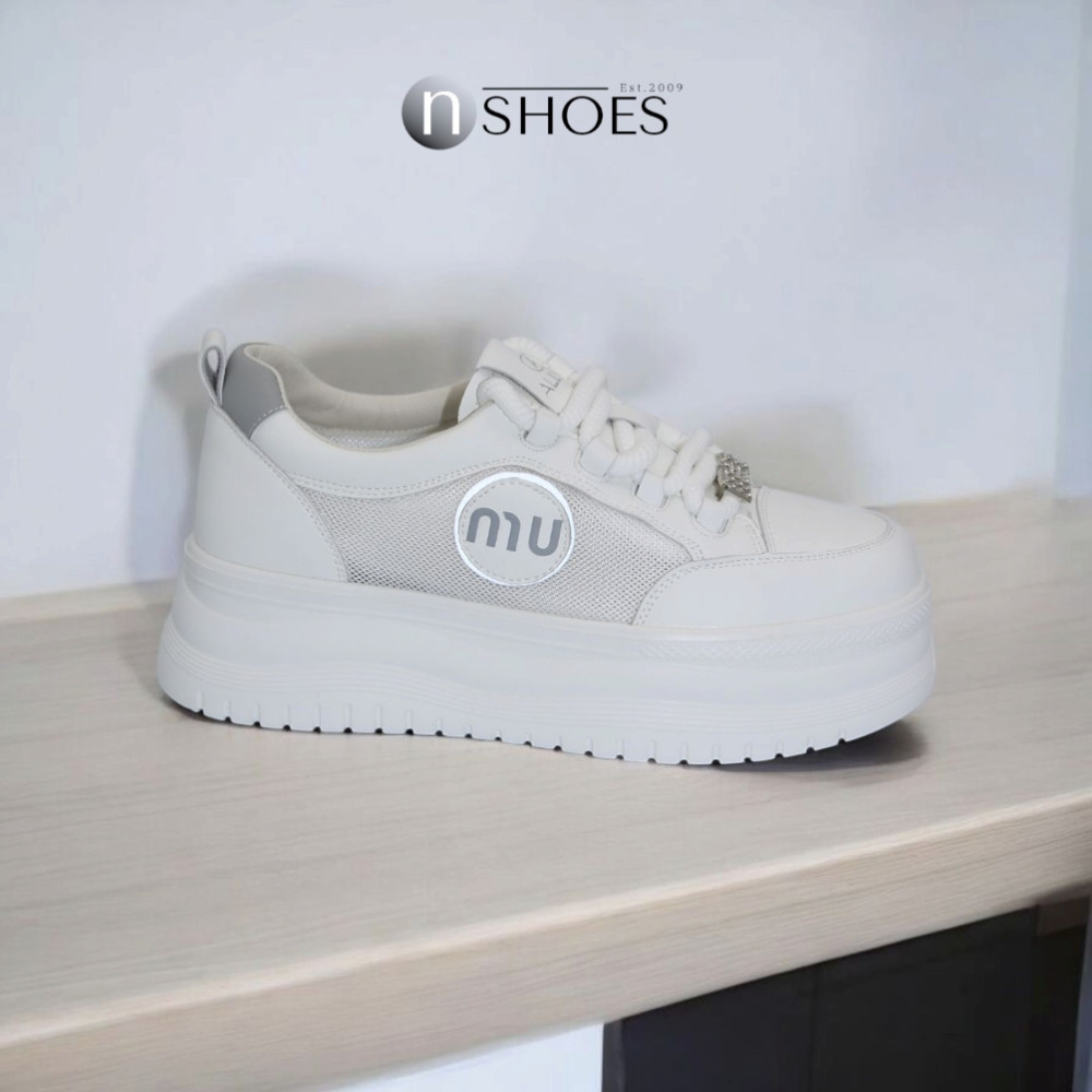 Женские кроссовки на высокой платформе Allsy модель 5862