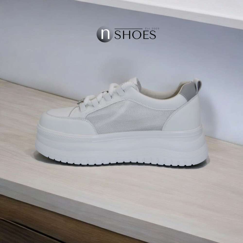 Женские кроссовки на высокой платформе Allsy модель 5862