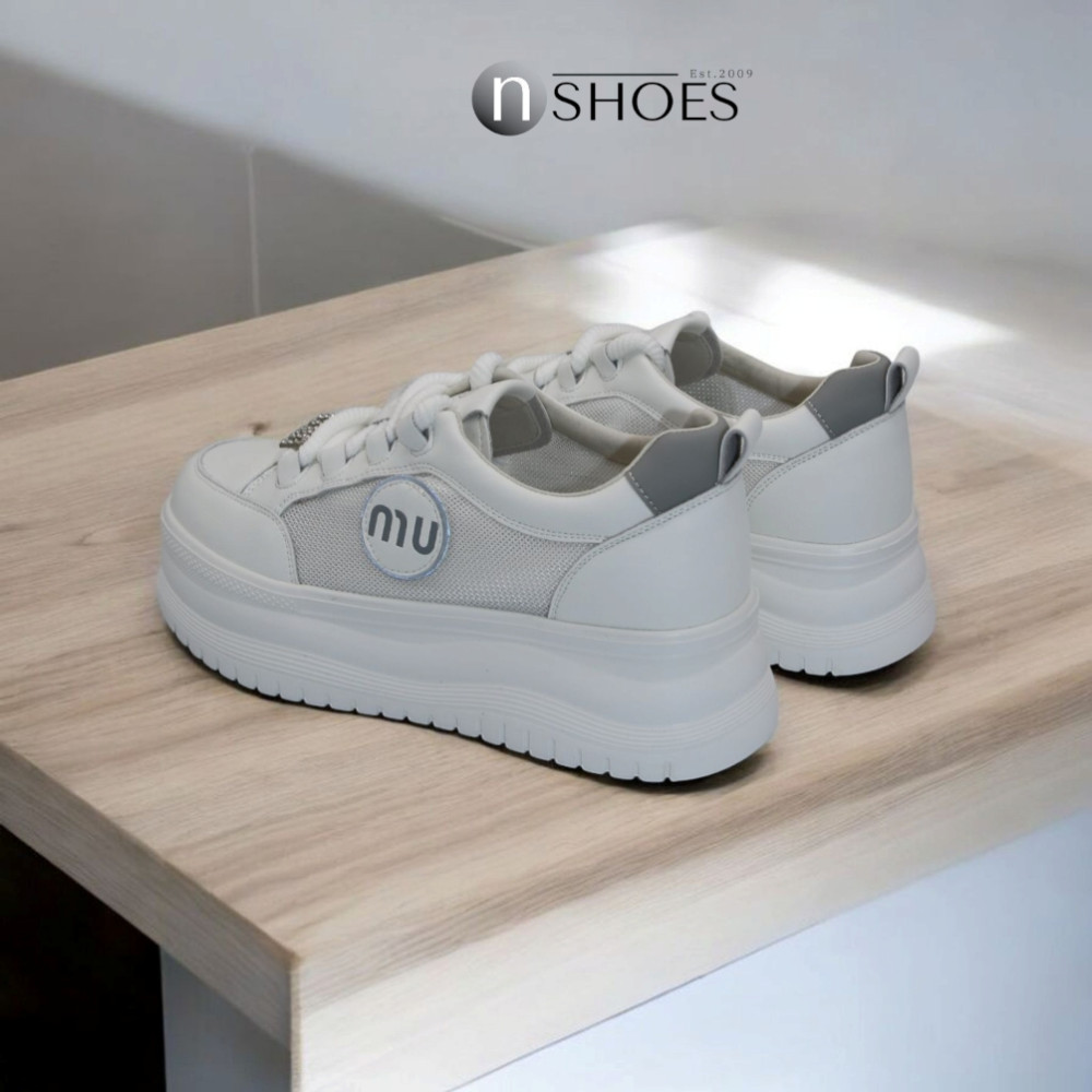 Женские кроссовки на высокой платформе Allsy модель 5862